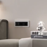 Рамка на 3 поста (белый/черный, soft-touch) Werkel W0033068 (a067990)