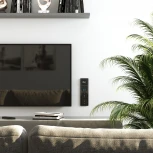 Рамка на 4 поста Acrylic (черный) Werkel W0042708 (a062133)