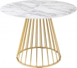 Стол обеденный Stool Group Ливерпуль 110*110 белый мрамор УТ000036112