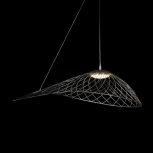 Подвесной светильник Loft It Tressage 10127/760 Black (LED, 220V, на тросе, листья, плетеные)