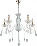 Подвесная люстра Reluce 03950-0.4-05 WT+FGD (220V, подвески, на цепи, подсвечник, свеча)