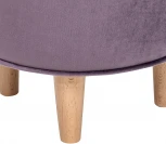 Пуф Рокси МИНИ круглый со съемным чехлом 2500000127472 Leset