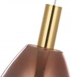 Подвесной светильник Crystal Lux GAUDI SP4W LED COPPER (220V, на проводе)