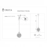 Подвесной светильник Freya Isabel FR6157-PL-18W-TR