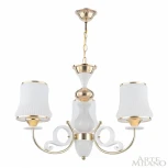 Подвесная люстра Arte Milano Florentia-1097 301097/3 Wh/Gd (220V, на цепи)