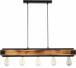 Люстра подвесная Albero V000214 (10018/5P Black)