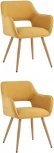 Стул Кромвель II желтый 2 шт Stool Group (арт.УТ000037434)