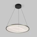 Подвесной светильник Eurosvet Occhio 40027/1 LED серый (220V, на тросе, круглые)