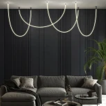 Гибкий неон Elektrostandard 336Led 12W IP20 3000K Full light круглый теплый белый, 3 м (24V 12W 336Led 2835 IP20) без крепежа