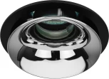Встраиваемый точечный светильник ЭРА KL103 BK/CH (12V, круглые)