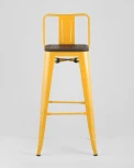 Стул барный Stool Group TOLIX WOOD со спинкой желтый УТ000001866
