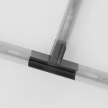 Коннектор Т-образный Gravity накладной черный (магнитный) Maytoni Technical TRA010CT-41B