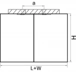 Потолочный светильник круглый Lightstar Binoco 052026 (220V)