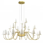 Подвесная большая люстра Lightstar Diafano 758212 (220V, на тросе)