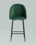 Стул полубарный Stool Group Марсель велюр зеленый УТ000025271