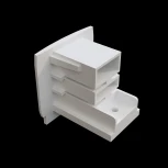 Заглушка торцевая Trinity белый, 1шт (трехфазный) Maytoni Technical TRA005EC-31W