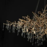 Подвесная люстра Loft It Bijout 10067/1500 GB (220V, на тросе, ветки)