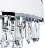 Подвесная люстра Arte Lamp Diadem A1002LM-6CC (220V, хрусталь, на цепи, круглые)