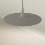 Подвесной светильник Odeon Light Sombra 7038/12L серый/металл/акрил 12W 3000K 220V (LED, на проводе, круглые)