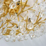 Потолочная люстра Favourite Pluvia 4162-10C (220V, хрусталь, ветки)