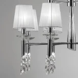 Подвесная большая люстра Mantra Tiffany 3850 (220V, на цепи)