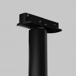 Трековый светильник однофазный 220V 6W Maytoni Focus T TR142-1-6W4K-B (LED, круглые)