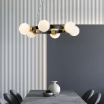 Подвесная люстра Flamb D57 ImperiumLoft Flamb01 (208629-26) (220V, на тросе, шар)