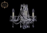 Подвесная люстра Art Classic 11.12 11.12.3.141.Gd.Sp (220V, хрусталь, на цепи, подсвечник, свеча)