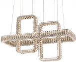 Подвесной светильник Newport 8230 8232+2/S chrome (LED, хрусталь, на тросе)