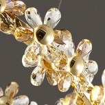 Подвесной светильник Mariola D60 Imperiumloft Mariola01 (219627-23) (LED, 220V, на проводе, цветы, круглые)