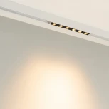 Трековый светильник магнитный Downlight MAG-DOTS-25-L400-12W Warm3000 (WH, 30 deg, 24V) (Arlight, IP20 Металл) 050051 (LED)