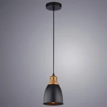 Подвесной светильник Arte Lamp Eurica A4248SP-1BK (220V, на проводе, круглые)