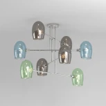 Потолочная люстра на штанге Eurosvet Gardie 70141/8 хром (220V)