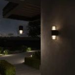 Подвесной сетильник уличный Elektrostandard Entero 35189/H черный (LED, 220V, на проводе, круглые, IP54)