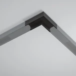 Коннектор угловой, накладной, черный Maytoni Accessories for tracks Basity TRA172CL-11B