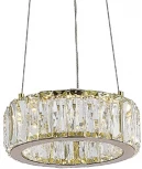 Подвесной светильник хрустальный светодиодный Newport 8240 8240/20 gold (220V, на тросе)