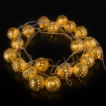 Гирлянда Eurosvet 400-003 золото/теплый белый с эффектом мерцания