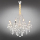 Подвесная люстра Aployt Koletta APL.755.03.08 (220V, хрусталь, на цепи, свеча)