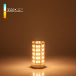 Лампочка светодиодная G9 9 Вт кукуруза прозрачная Elektrostandard BLG903