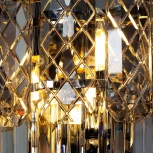 Бра Arte Lamp Nicoletta A1051AP-2CC (220V, хрусталь, подвески)