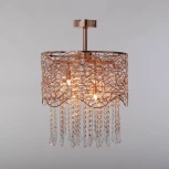 Потолочная люстра на штанге Abrasax X9118A/4GO (220V, круглые)