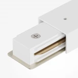 Прямой коннектор питания с вводом питания Unity (однофазный) белый Maytoni Accessories for tracks Unity TRA001CB-11W (220V)