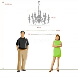 Подвесная люстра MW-Light Консуэло 614010715