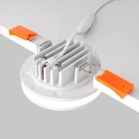 Встраиваемый светильник Phanton 4000K 1x7Вт 120° LED Maytoni Technical DL2001-L7W4K (220V, круглые)