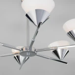 Потолочная люстра на штанге Eurosvet Rylee 70138/6 хром (220V)