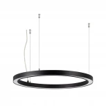 Подвесной светильник SP-CIRCLE-HANG-O3535-D600-35W Day4000 (RAL9005, 120 deg, 230V) IP40 LED (Arlight, Алюминий) 049361 (на тросе)