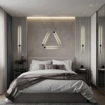 Настенный светодиодный светильник Feron 48274 AL171 20W 3000K черный (220V)