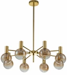 Люстра потолочная на штанге Collana V000222 (13015/8R Gold)
