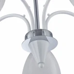Потолочная люстра на штанге Arte Milano Napoli 326008/5 WH+CR (220V)
