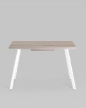 Стол Stool Group Plain 116-158*74 дуб Ан/белый УТ000034571